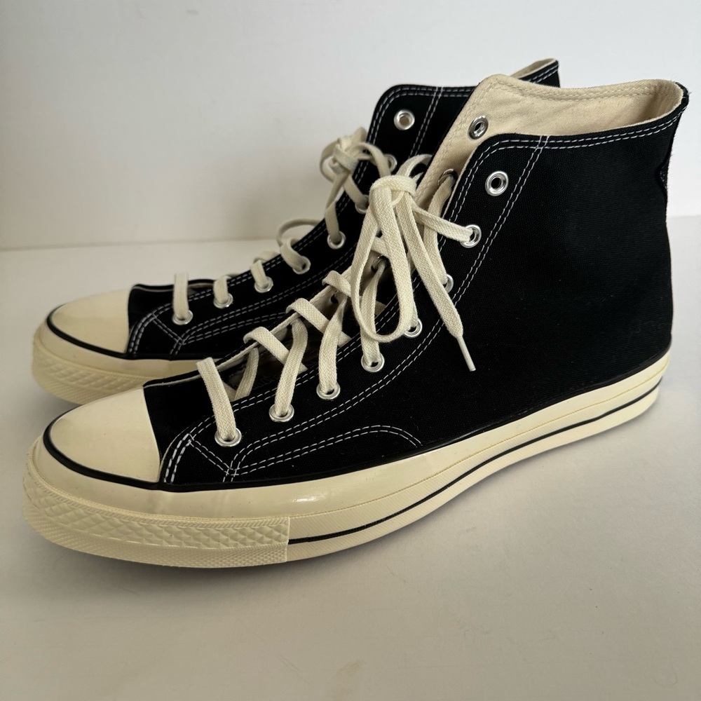 New Converse Chuck Taylor All Star 70's Hi Men's Shoes size 13 162050C Black - Picture 4 of 8